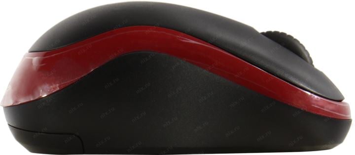 Logitech M185 Red Wireless Mouse <910-002633> (RTL) USB  3btn+Roll  уменьшенная