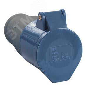 Розетка IEK PSR21-032-3 кабельная 32А 2Р+E IР44 переносная  250В  023