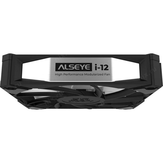 ALSEYE i12B-K10 <AS.04.09.0019> (4пин, 120x120x25мм, 20-33.2дБ,800-1800об/мин,  A-Hub, 10 шт)
