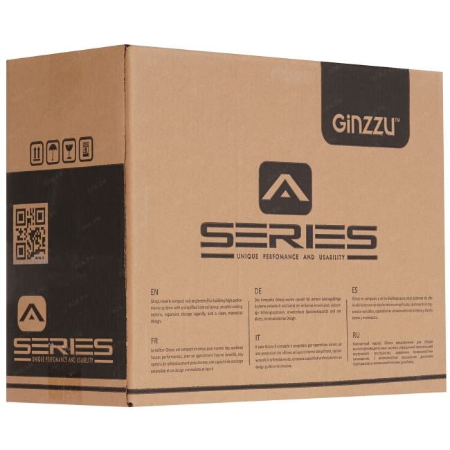 Miditower Ginzzu A410  ATX без БП