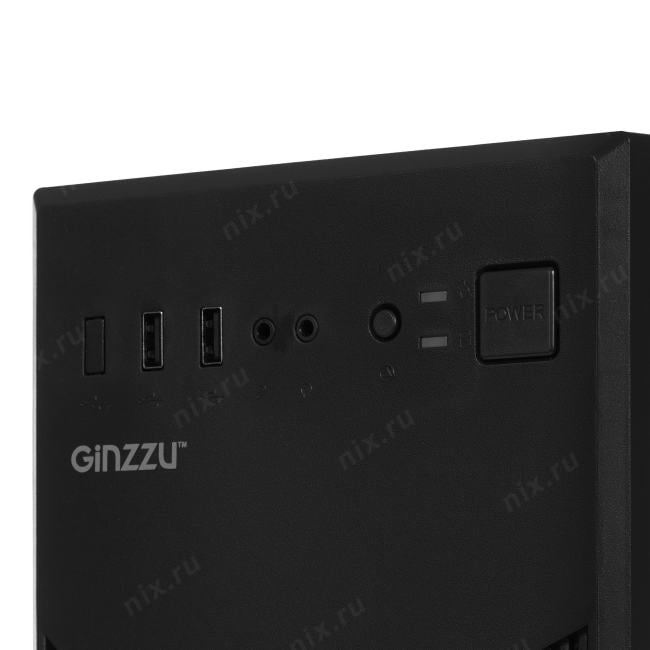 Miditower Ginzzu A410  ATX без БП