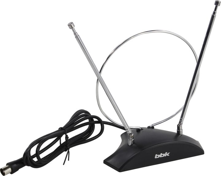 BBK <DA03> Телевизионная  комнатная антенна (VHF/UHF/DVB-T2)
