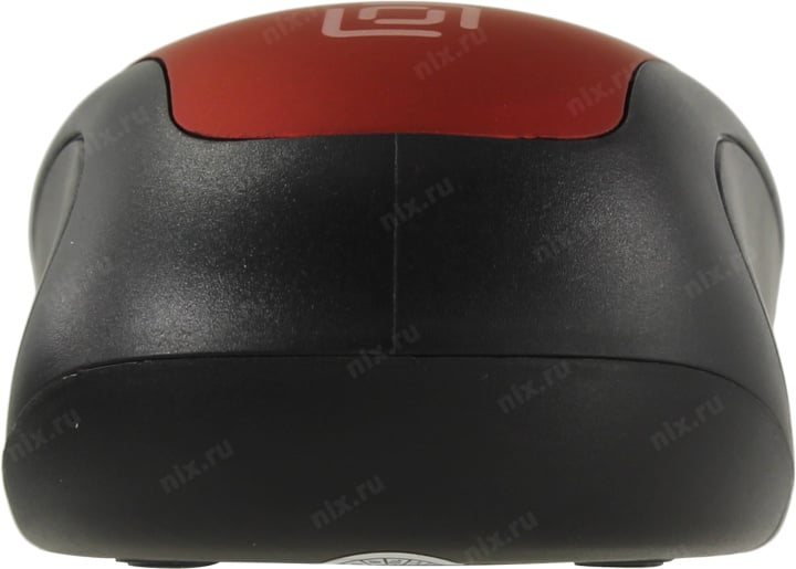 OKLICK Wireless Optical Mouse <665MW> <Black&Red> (RTL)  USB 3btn+Roll <1025135>