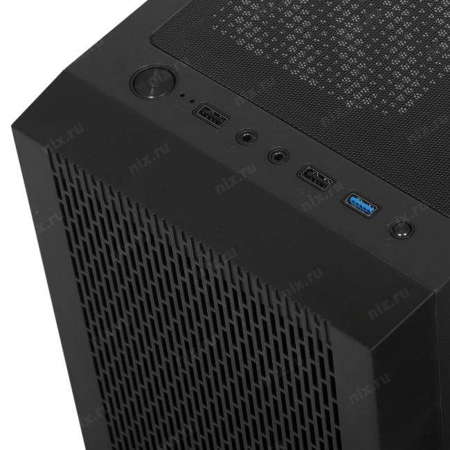C3-A510BKP3-GL Корпус PcCooler MA100 MESH BK черный без БП ATX 5x120mm 2xUSB2.0 1xUSB3.0  audio bott PSU