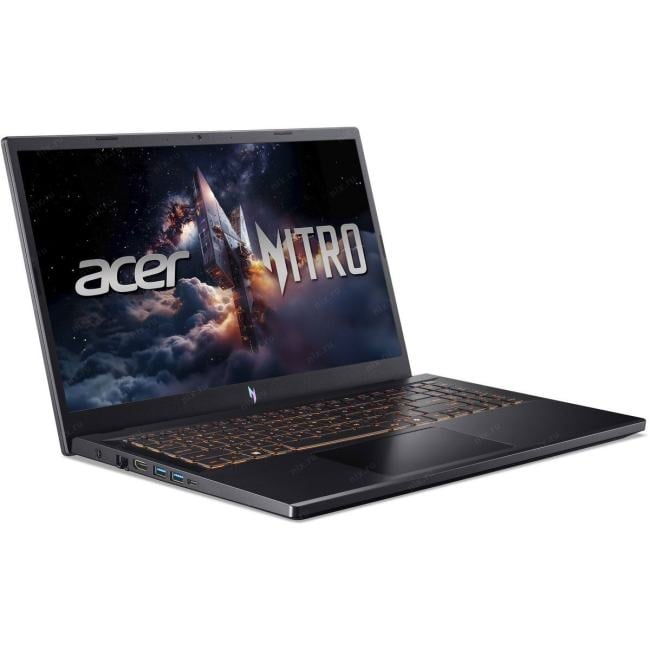Игровой ноутбук Acer Nitro V 15 ANV15-52-57BB - 15.6", 1920x1080 (Full HD), Intel Core i5 13420H 2100MHz, DDR4 16 ГБ, SSD 512 ГБ, nVidia GeForce RTX 5050 Mobile 8GB, Bluetooth, Wi-Fi, FPR, 4cell, чёрный, Windows 11 Home 64, NH.U1PAA.004