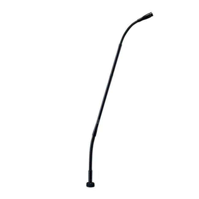 MX412SE/N. Корпус без капсюля на "гусиной шее" длинна 30,5 см, суперкардиоида, LED индикатор, программируемый переключатель,  предусилитель с XLR, врезное крепление с кабелем 3м. SHURE