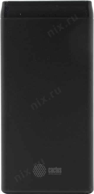 Внешний аккумулятор Cactus <CS-PBFSFT-10000>  (2xUSB  2.1A,  10000mAh, Li-Pol)