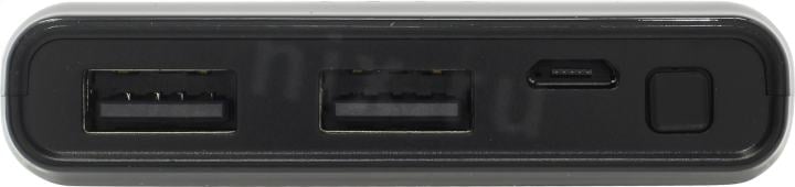 Внешний аккумулятор Cactus <CS-PBFSFT-10000>  (2xUSB  2.1A,  10000mAh, Li-Pol)