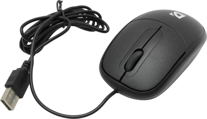 Defender Optical Mouse Datum <MS-980> (RTL)  USB 3btn+Roll <52980>