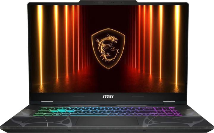 Ноутбук MSI Cyborg 17 B13WFKG Core i5-13420H 17.3" FHD (1920*1080), 144Hz DDR5 16GB (16GB*1),1TB SSD,NV RTX 5060 (8GB GDDR7),55.2Whr,2,5kg,DOS,1y,Translucent Black