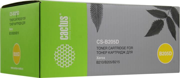 Картридж лазерный Cactus CS-B205D 106R04349 черный набор двойная упак. (6000стр.) для Xerox B205/210/215