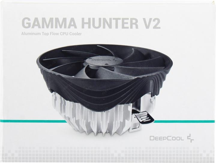 Deepcool <G-U-HUNTER-ARNNNN-G-1> GAMMA HUNTER V2 (3пин, 115x/1200/1700/AM4/AM5,  21дБ, 1600об/мин, Al)