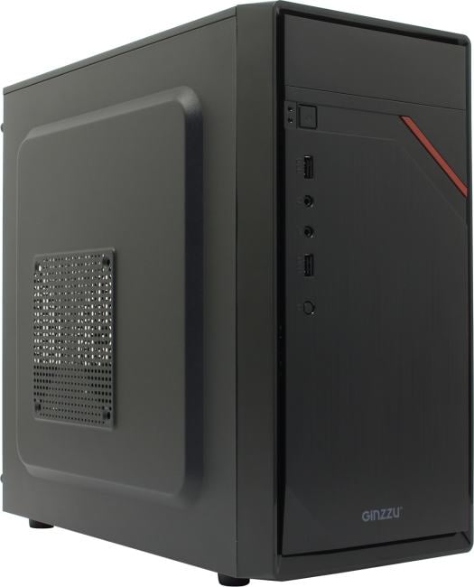 Minitower Ginzzu D180  MicroATX без БП