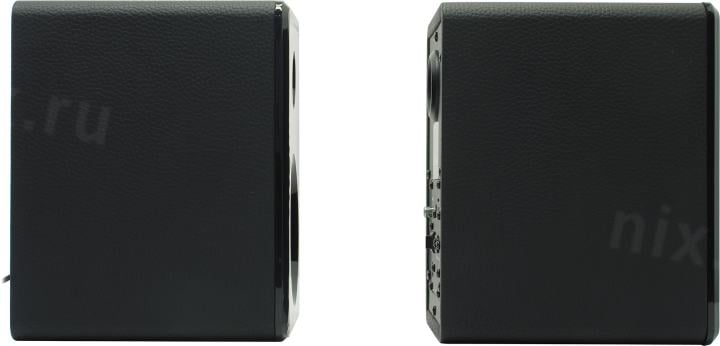 Колонки SVEN SPS-730 Black (2x25W, дерево, Bluetooth,  microSD, USB, ПДУ)