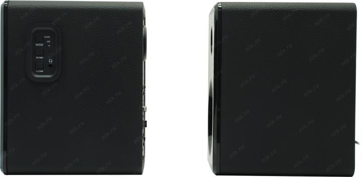 Колонки SVEN SPS-730 Black (2x25W, дерево, Bluetooth,  microSD, USB, ПДУ)