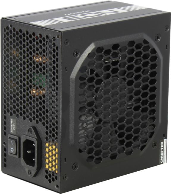 Блок питания Chieftec ZPU-600S, 600W, 80 PLUS, Active PFC, ATX 2.3