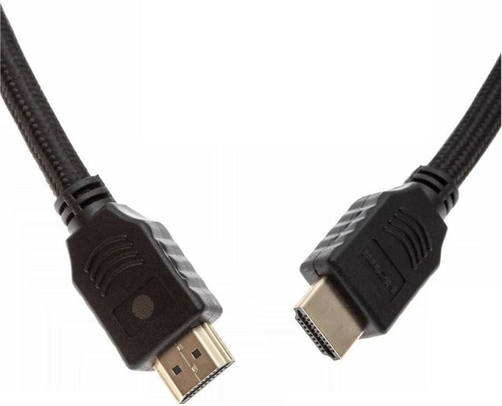 Кабель аудио-видео Cactus CS-HDMI.2-3 HDMI (m)/HDMI (m)  3м.  Позолоченные  контакты черный