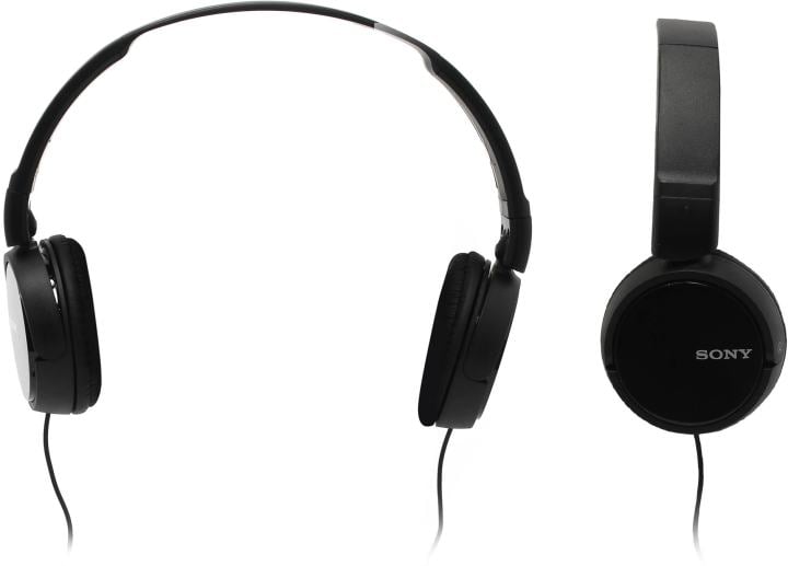 Наушники с микрофоном SONY  MDR-ZX110AP  Black  (шнур 1.2м)