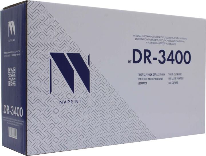 Барабан NV-Print  DR-3400  для  Brother HL-L5000D/5100/5200/6250/6300/6400/5500/6600/5700/5750/6800