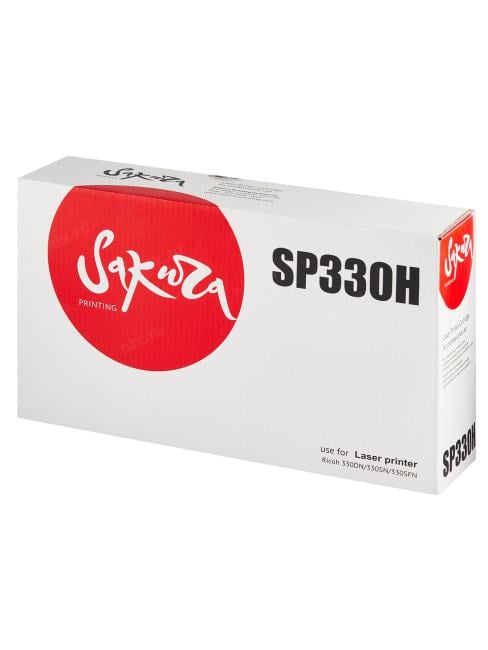 Картридж лазерный SAKURA SASP330H (SP330H/408281), черный, 7000 страниц
