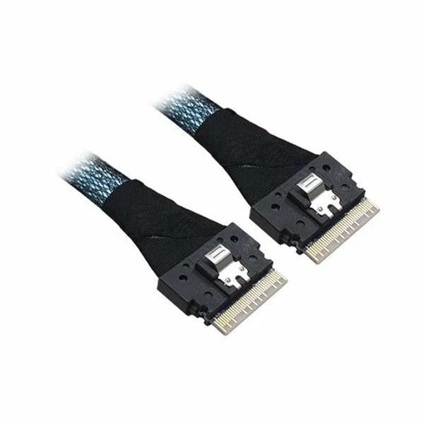 Кабель JPC P5003DR00800-2, Slimline SASx8 — Slimline SASx8, 80см
