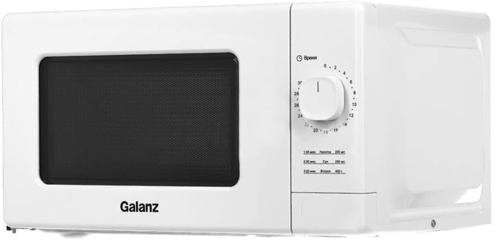 Микроволновая печь Galanz MOS-2008MW, 20л, 700Вт, белый