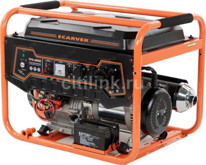 01.020.00005 Генератор Carver PPG-  6500Е  5.5кВт
