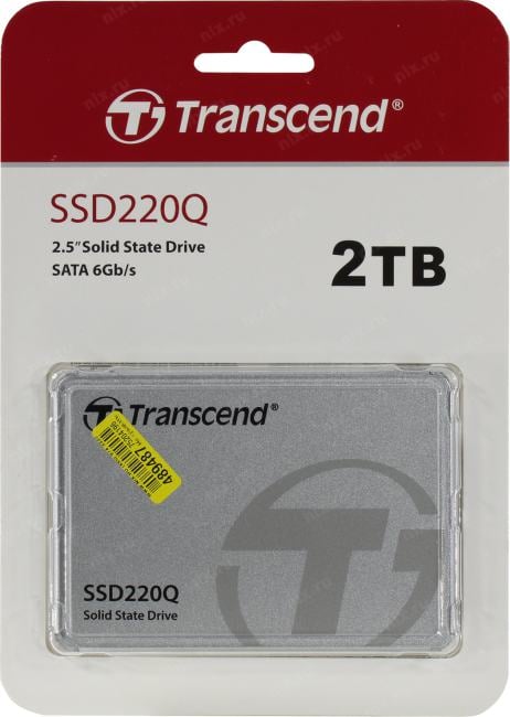 SSD 2 Tb SATA 6Gb/s Transcend  SSD220Q <TS2TSSD220Q> 2.5"