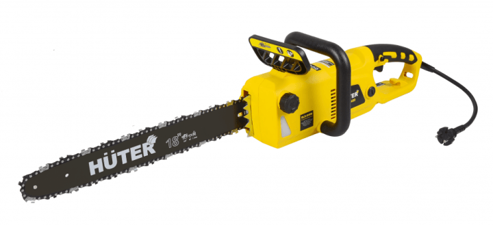 70/10/2 Электрическая цепная пила Huter ELS-2400  2400Вт  3.26л.с.  дл.шин.:18" (45cm)