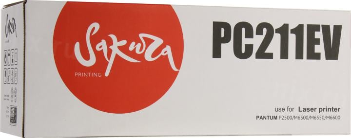 Картридж SAKURA PC211EV  для Pantum P2500/M6500/M6550/M6600