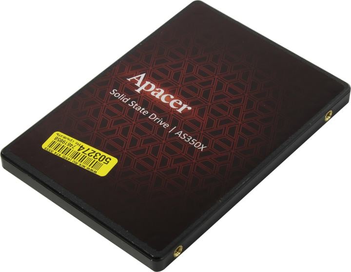 Твердотельный накопитель SSD Apacer  AS350X AP512GAS350XR-1 512GB 2.5" Client SATA 6Gb/s, 560/540, IOPS 87/80K, MTBF 1.5M, 3  TLC, 320TBW, RTL {100} (918871)