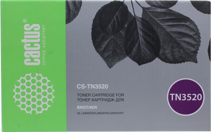 Картридж Cactus CS-TN3520  для Brother L6400DW/L6900DW/L6900DWT