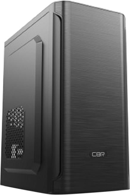 CBR Корпус mATX Minitower MX10, c БП PSU-ATX400-08EC (400W/80mm), 2*USB 2.0, HD Audio+Mic, Black [PCC-MATX-MX10-400W2]