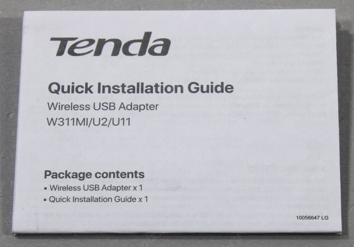 TENDA <U11> AX900  Wi-Fi  6  USB Adapter