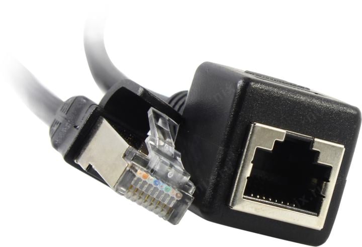 5bites <PUT55-015E-BK> Patch Cord удлинитель FTP  кат.5e 1.5м, чёрный