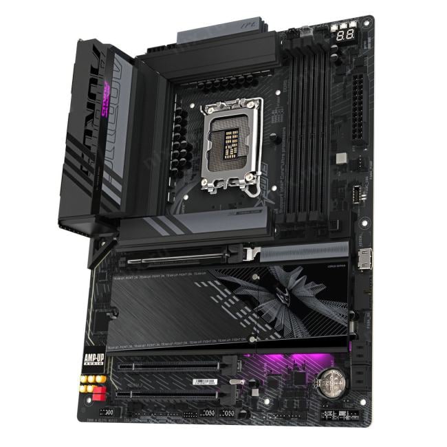 Материнская плата Gigabyte Z890 AORUS ELITE, LGA 1851, Intel Z890, 4xDDR5, 4xSATA, 4xM.2, 1xPCI-E 5.0 x16, 2xPCI-E 4.0 x4, 1xDP, 1xUSB-C (видео), 1x 2.5Gb LAN, 4xUSB-A 2.0, 3xUSB-A 3.2 Gen 1, 2xUSB-A 3.2 Gen 2, 1xThunderbolt 4, 2x3.5 мм, TOSLINK (S/PDIF), 7.1, ATX