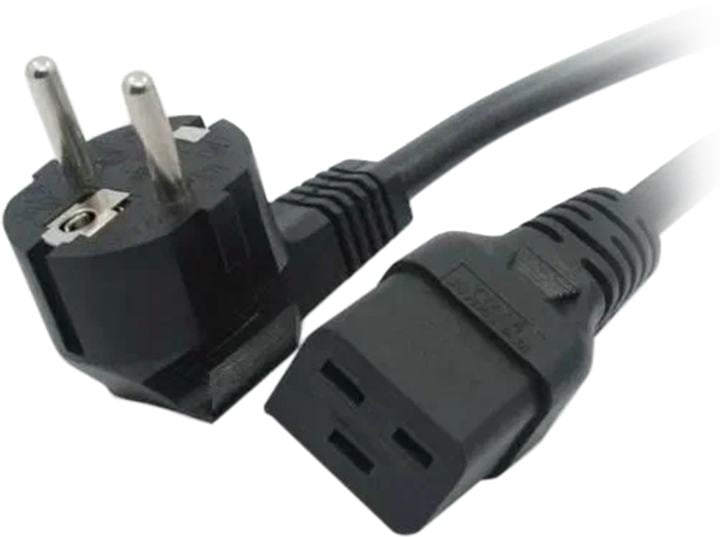 Кабель питания Filum FL-PC-SH90/C19-C3-0.5-BK, Schuko-C19, 0.5м, 16А
