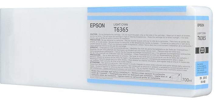 Картридж струйный Epson C13T636500 светло-синий (700 мл) для Stylus Pro 7700, 7890, 7900, 9700, 9890, 9900, WT7900