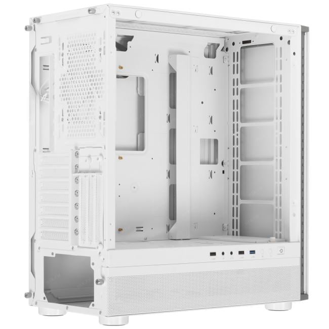 Корпус PCCOOLER IE200 WH, Full Tower, E-ATX, TG, белый