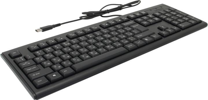 Клавиатура A4Tech KR-83  Black <USB> 104КЛ