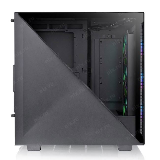 Miditower Thermaltake <CA-1S2-00M1WN-01> Black Divider 300 TG ARGB ATX без  БП, с окном