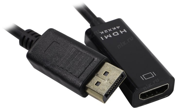 Orient <C316> Кабель-переходник DisplayPort (M) ->  HDMI  (F)