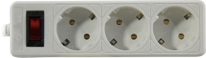 Сетевой фильтр 5bites <SP3W-518> White <1.8м> ( 3  розетки  )