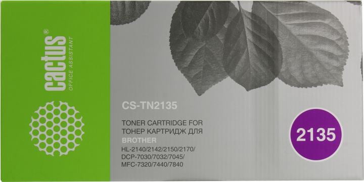Картридж Cactus CS-TN2135 для Brother  HL-2140/2142/2150/2170, DCP-7030/7032/7045, MFC-7320/7440/7840