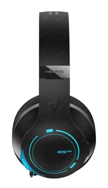 Наушники с микрофоном Edifier G5BT черный мониторные  BT  оголовье
