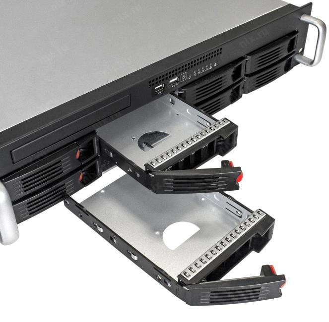 Server Case 2U  Exegate Pro <2U550-HS08>  ATX  800W  (24+4x4пин) <EX281293RUS>