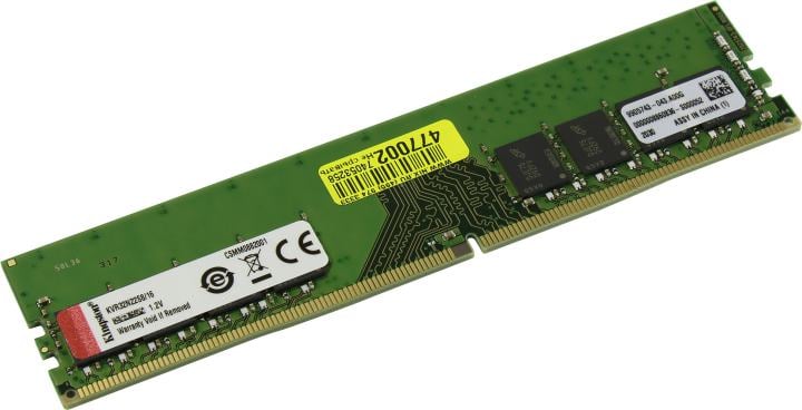 Kingston <KVR32N22S8/16> DDR4  DIMM  16Gb  <PC4-25600> CL22