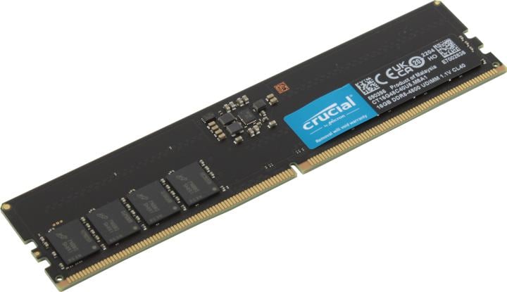 Crucial <CT16G48C40U5> DDR5 DIMM  16Gb <PC5-38400> CL40