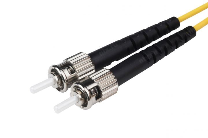 Hyperline FC-D2-9-LC/­UR-ST/­UR-H-1M-LSZH-YL (FC-9-ST-LC-UPC-1M) Патч-корд волоконно-оптический (шнур) SM 9/­125 (OS2), ST/­UPC-LC/­UPC, duplex, LSZH, 1 м