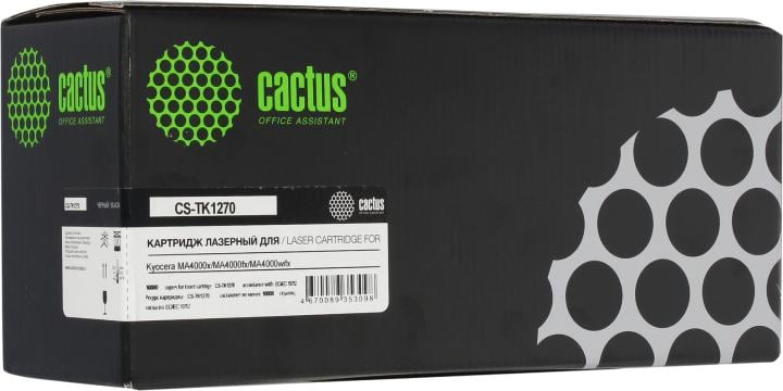 Картридж Cactus CS-TK1270 Black для  Kyocera  MA4000x/MA4000fx/MA4000wifx